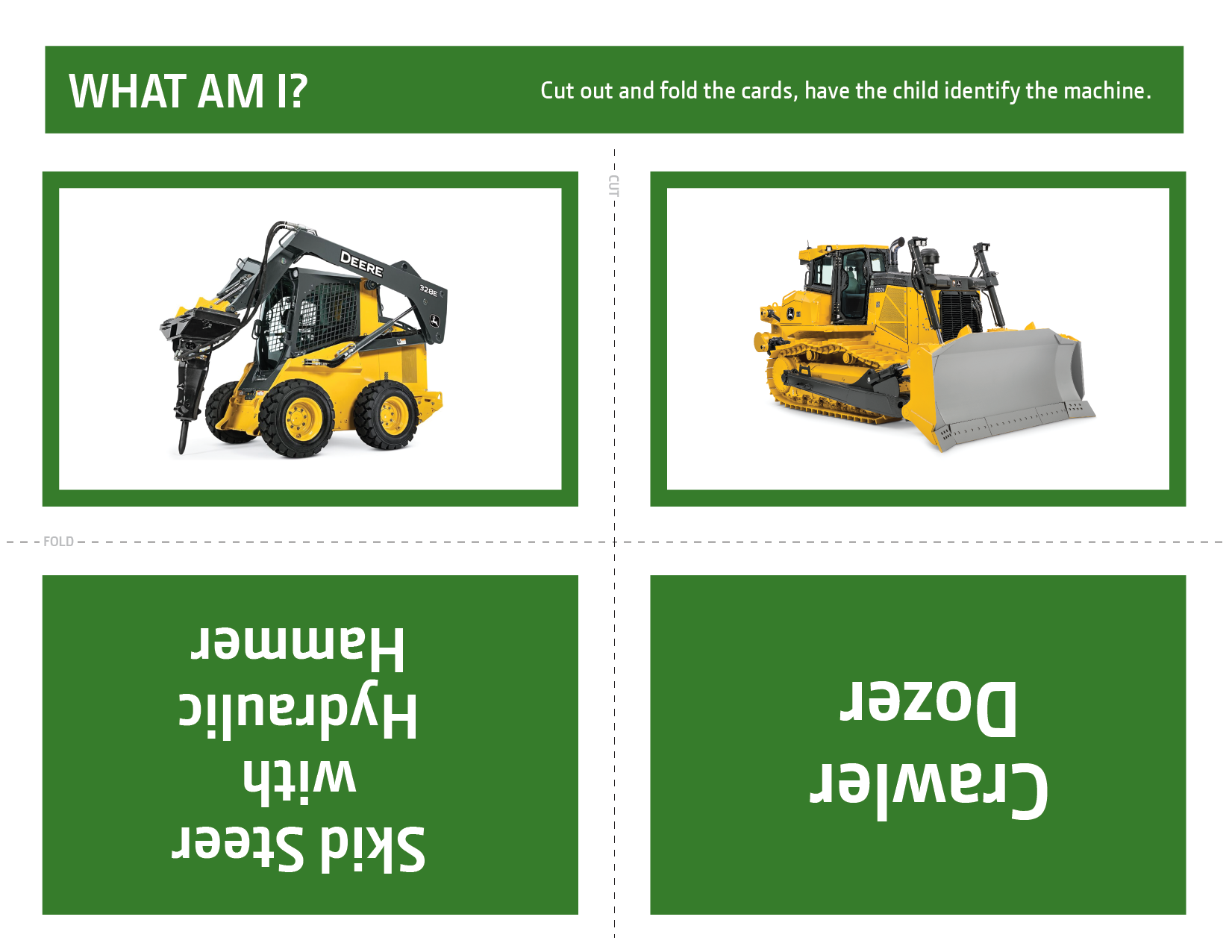 John Deere What Am I? Activity 4